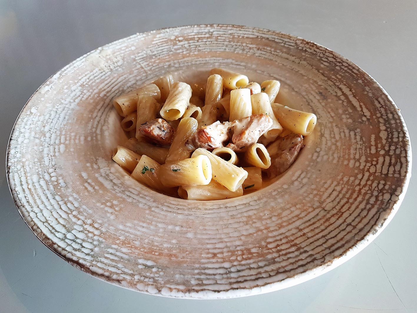 Συνταγή ριγατόνι με κοτόπουλο