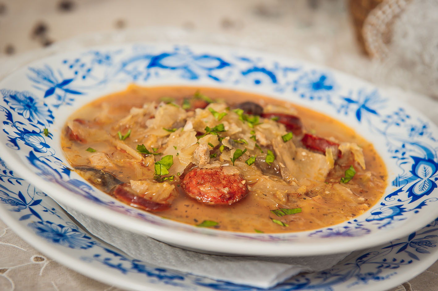 Λαχανόσουπα με κρέας