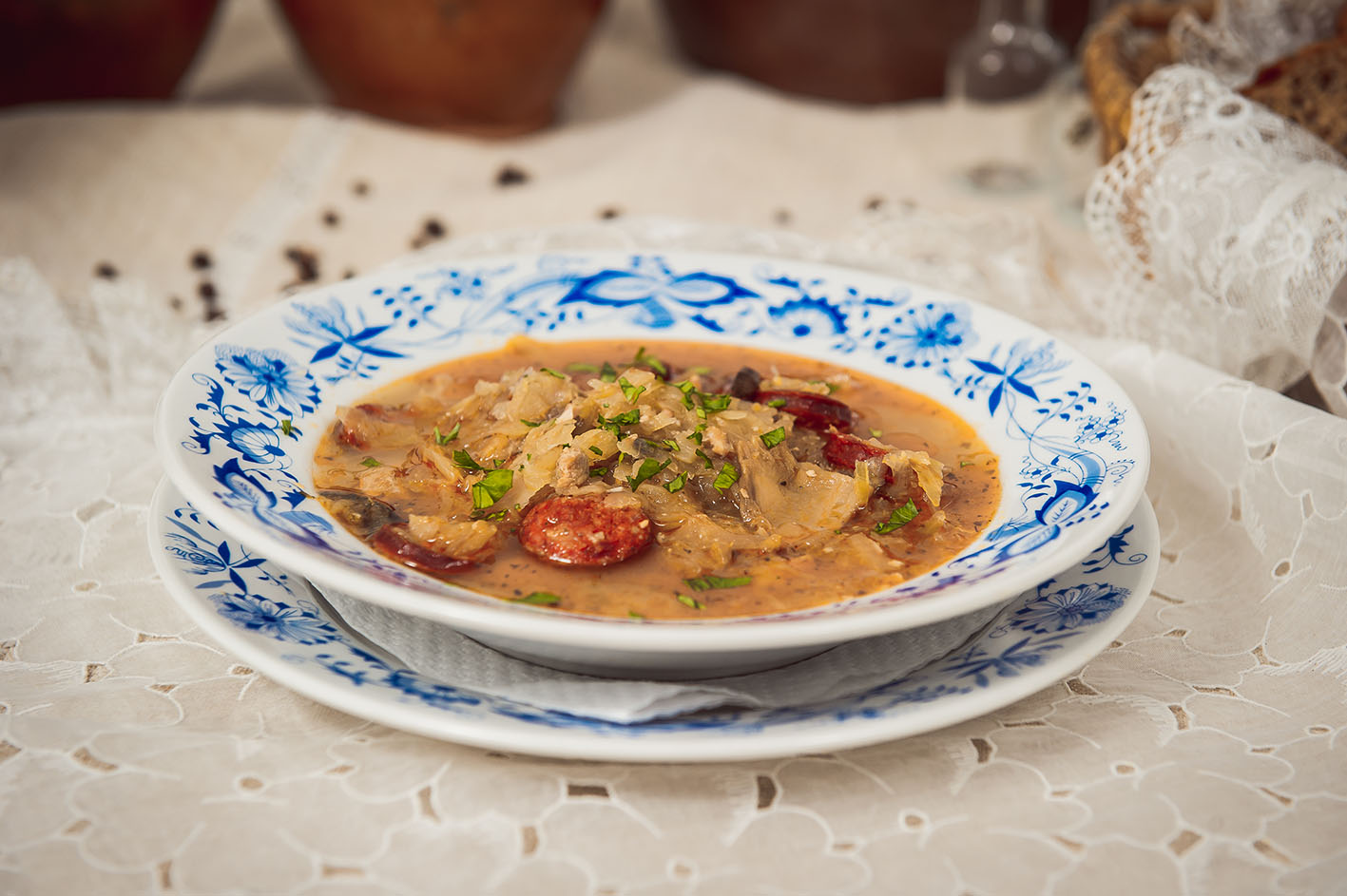 Λαχανόσουπα με κρέας