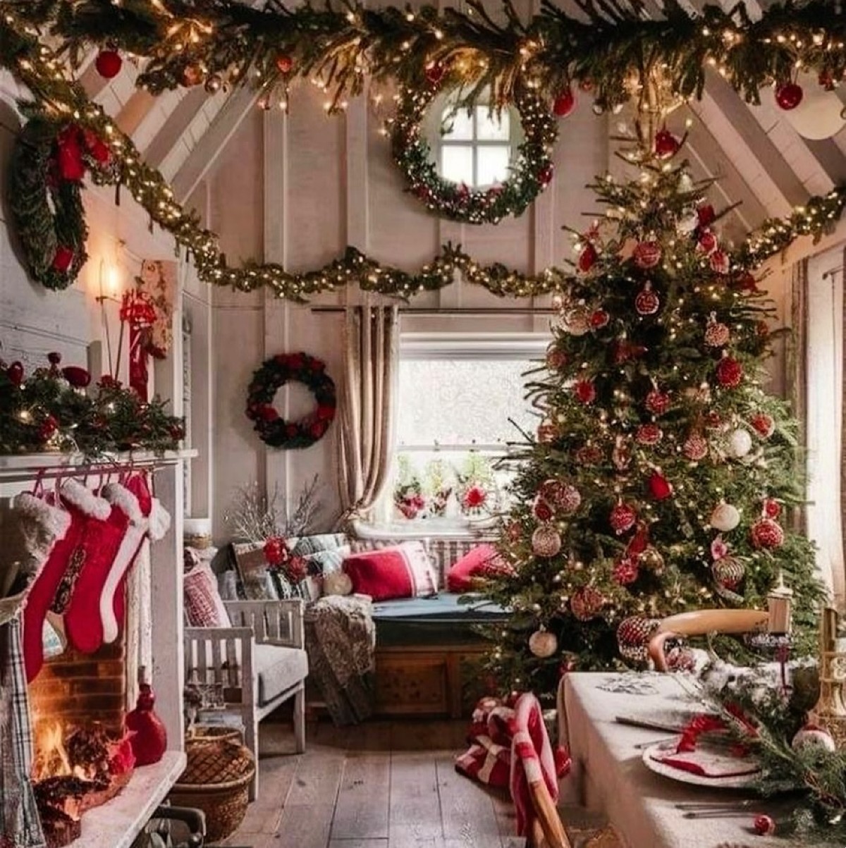 Ιδέες διακόσμησης σπιτιού για τα Χριστούγεννα