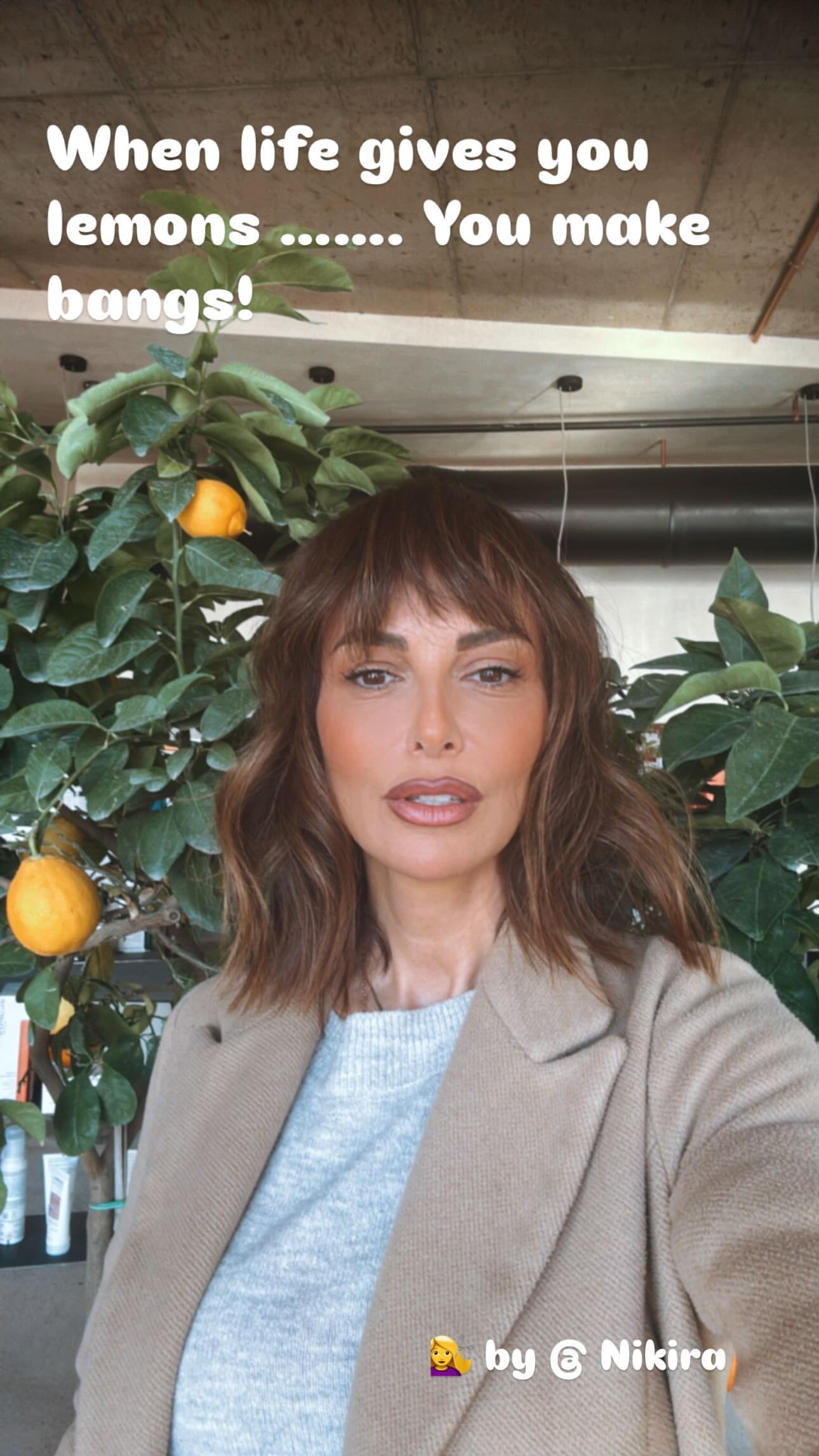 Η ανάρτηση της Μπέττυς Μαγγίρα με το νέο look στα μαλλιά