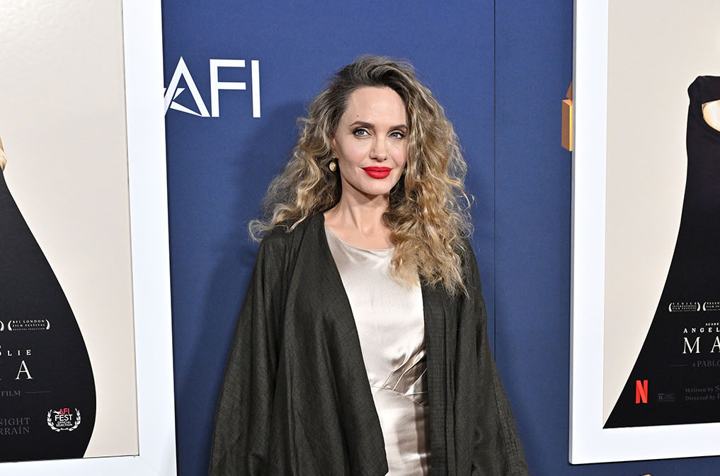 H Angelina Jolie παρευρέθη στην πρεμιέρα της ταινίας "Maria" στις 26 Οκτωβρίου 2024 στο Hollywood.