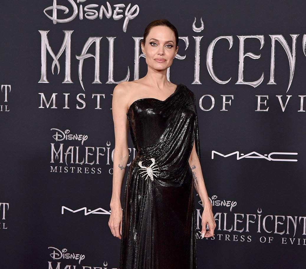 H Angelina Jolie παρευρέθη στην παγκόσμια πρεμιέρα της ταινίας του Disney “Maleficent: Mistress of Evil" στις 30 Σεπτεμβρίου 2019, στο Los Angeles.