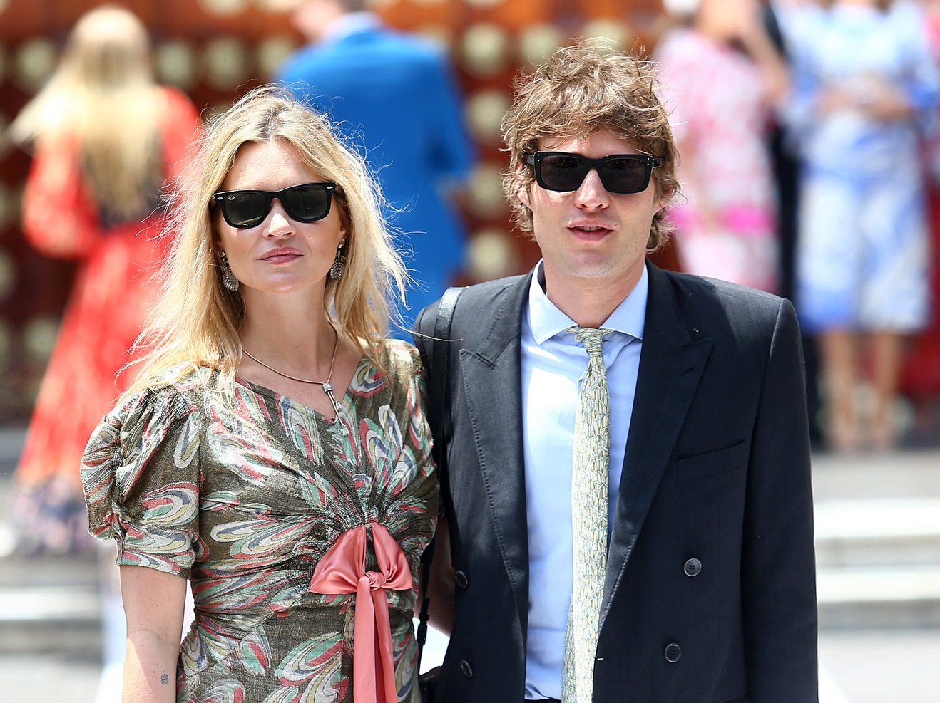 Η Kate Moss και ο Nikolai von Bismarck παρευρίσκονται στον γάμο του πρίγκιπα Christian του Ανόβερο και της Alessandra de Osma στην εκκλησία San Pedro στη Λίμα, Περού, 16 Μαρτίου 2018.