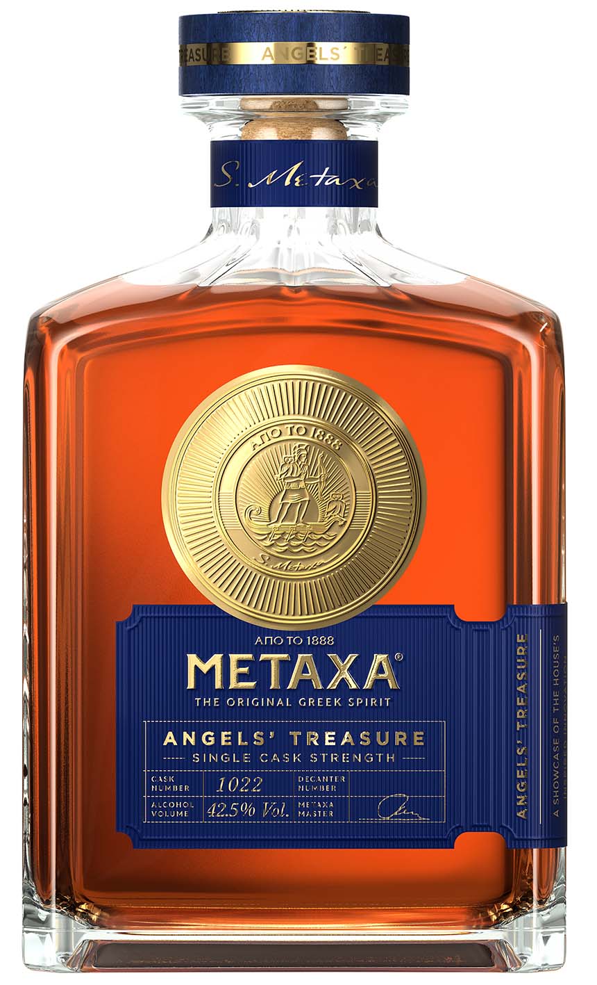 Η συσκευασία Metaxa Angels' Treasure