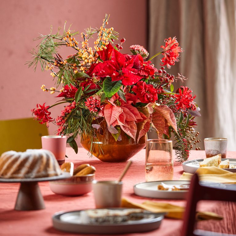 Αλεξανδρινό για διακόσμηση στο γιορτινό τραπέζι