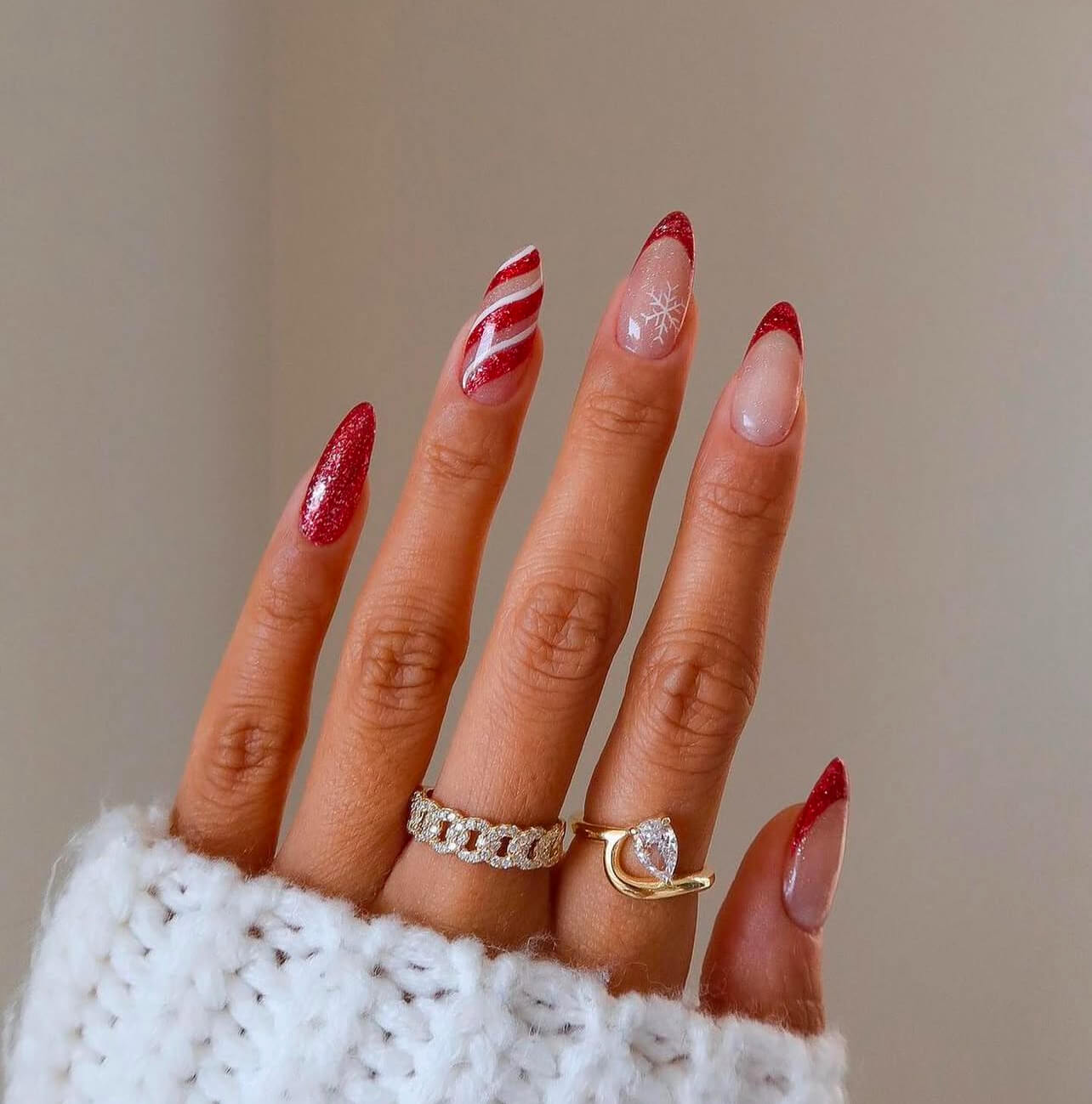 Νύχια με ζαχαρωτά