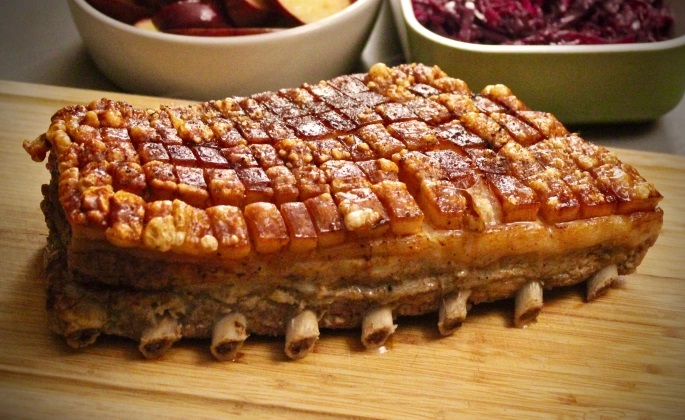 Χριστουγεννιάτικο παραδοσιακό κρέας από τη Νορβηγία.