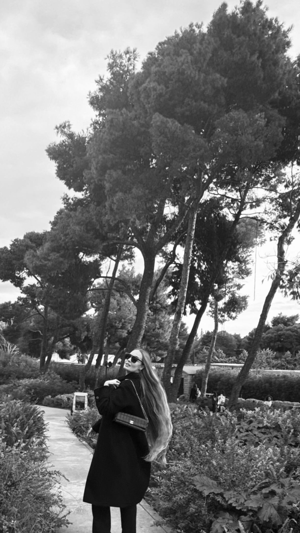 Η Αντωνία Καλλιμούκου σε βόλτα μετά τη γέννα