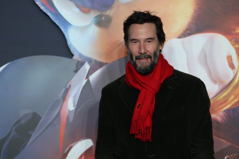 Ο Keanu Reeves φτάνει για την πρεμιέρα του Sonic the Hedgehog 3 στο Ηνωμένο Βασίλειο στο Cineworld Leicester Square στο Λονδίνο, Βρετανία, 10 Δεκεμβρίου 2024.