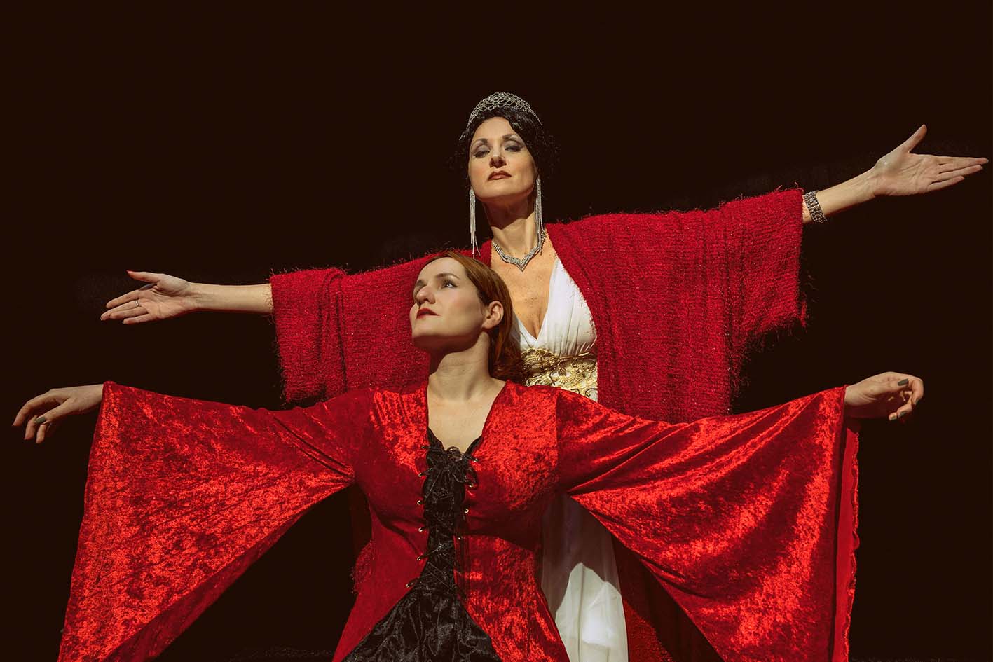 Ηθοποιοί της θεατρικής παράστασης Μαρία Κάλλας: "Maria the Woman, Callas the Legend"