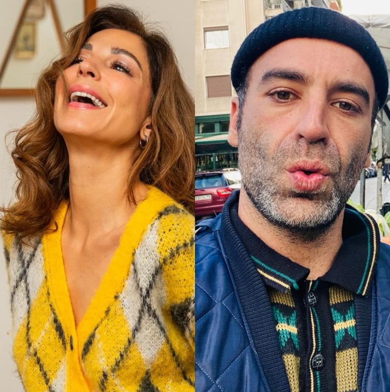 Η Κατερίνα Παπουτσάκη και ο σύντροφος Θάνος Χατζόπουλος