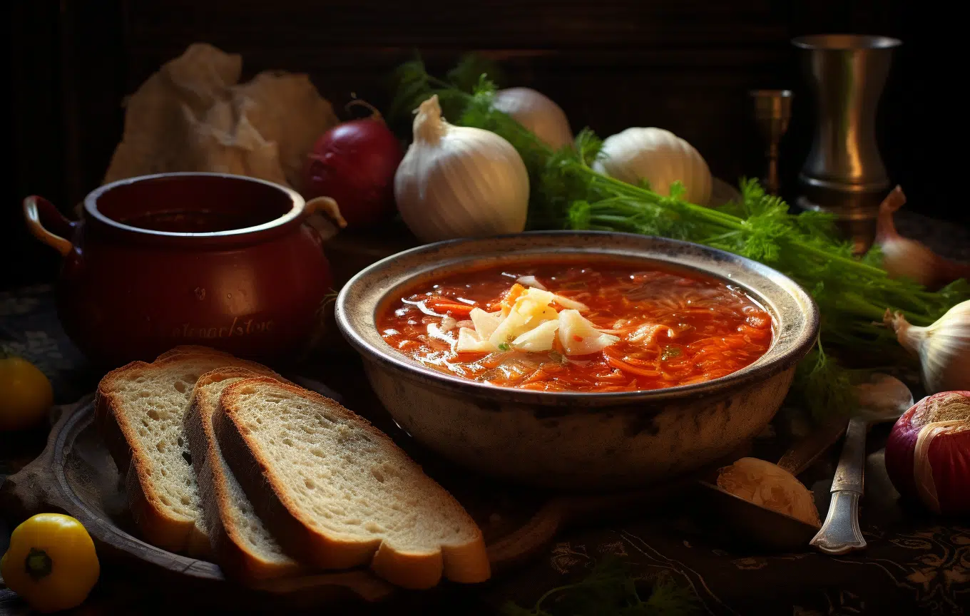 Η σούπα από τη Σλοβακία για το χριστουγεννιάτικο τραπέζι.