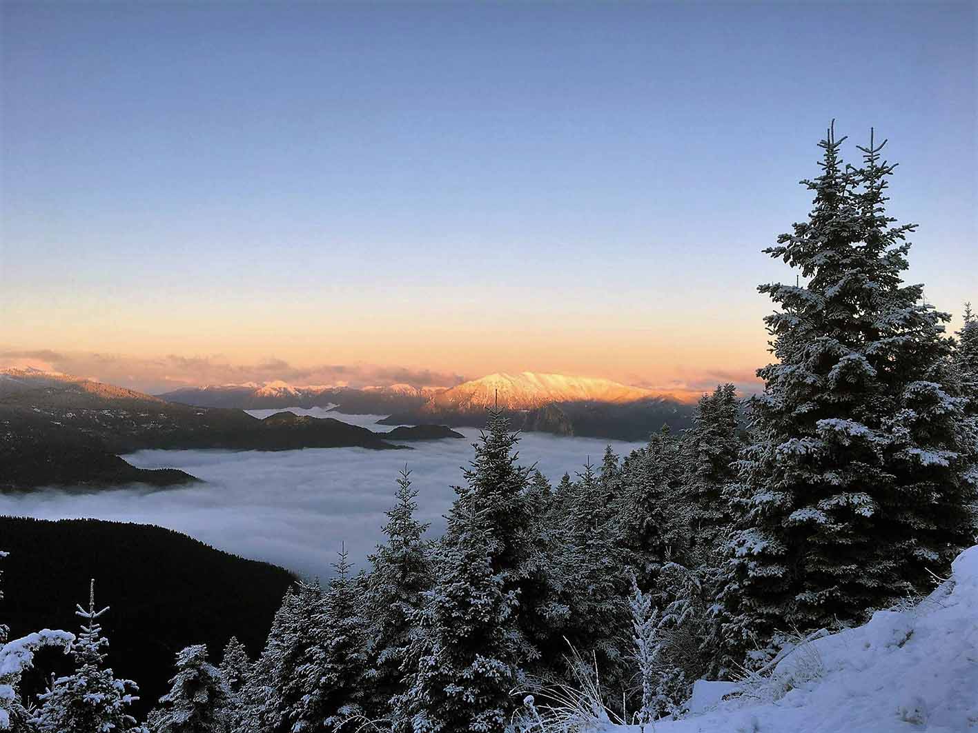 Η θέα από το Διχώρι Φωκίδας.