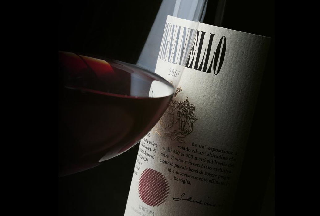 Tignanello, το τρίτο κρασί στη λίστα με τα 100 καλύτερα κρασιά του κόσμου από το wine spectator