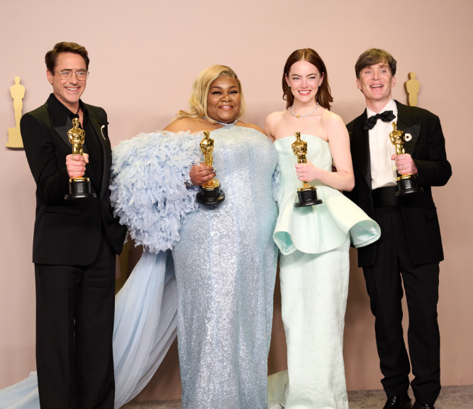 Robert Downey, Jr., Da'Vine Joy Randolph, Emma Stone, Cillian Murphy