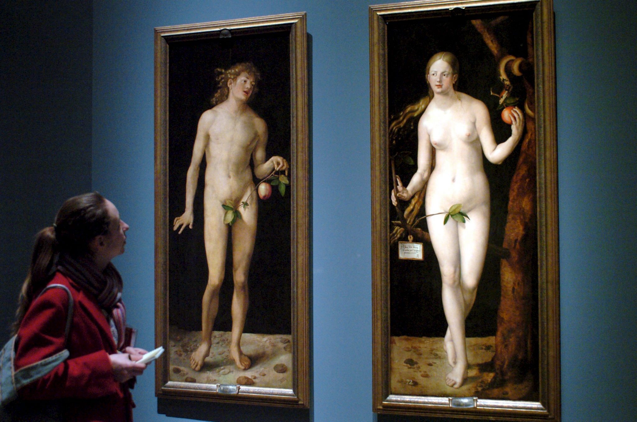 "Αδάμ" και "Εύα" α['π τον Γερμανό καλλιτέχνη Albrecht Durer (1471-1528) παρουσιάστηκε στις 4 Μαρτίου 2005, στον Τύπο στο Μουσείο Πράδο στη Μαδρίτη