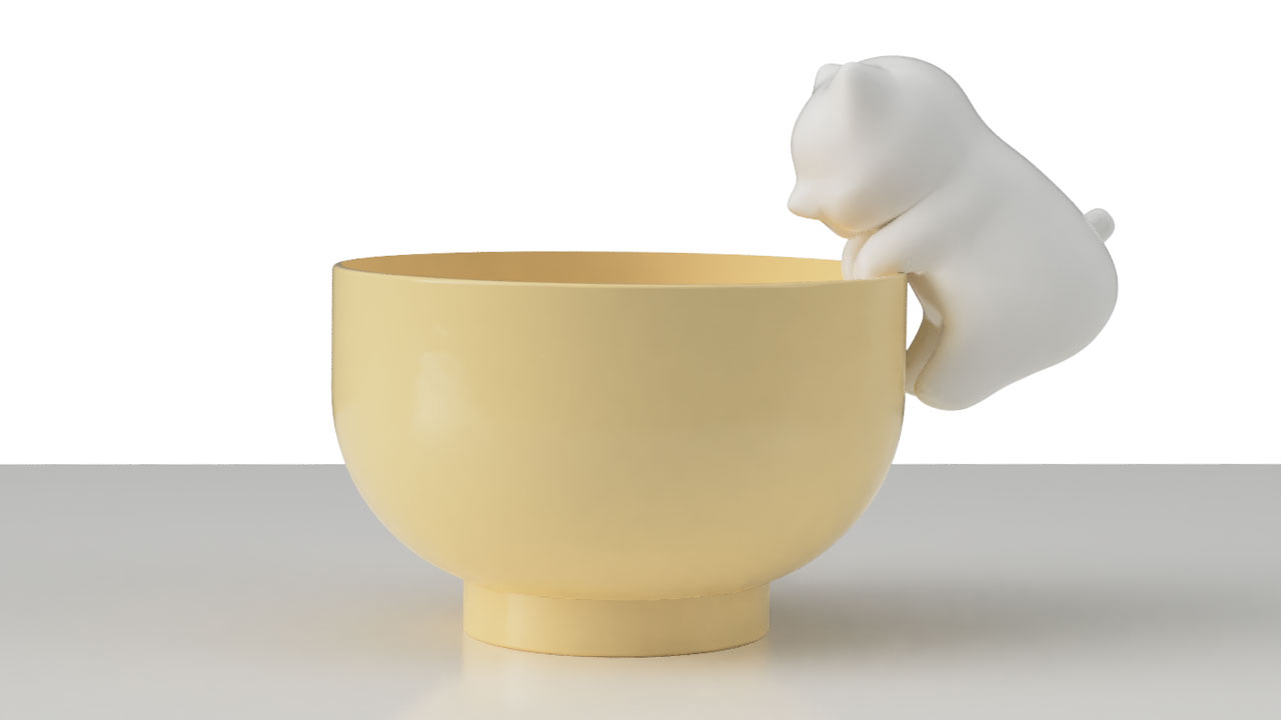 To ρομποτάκι γατάκι φου φου που βοηθά να κρυώσουν σούπες και ροφήματα