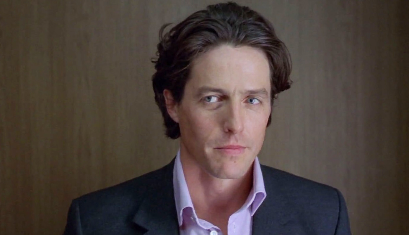 O Hugh Grant σε σκηνή από την ταινία Bridget Jones' Diary του 2001