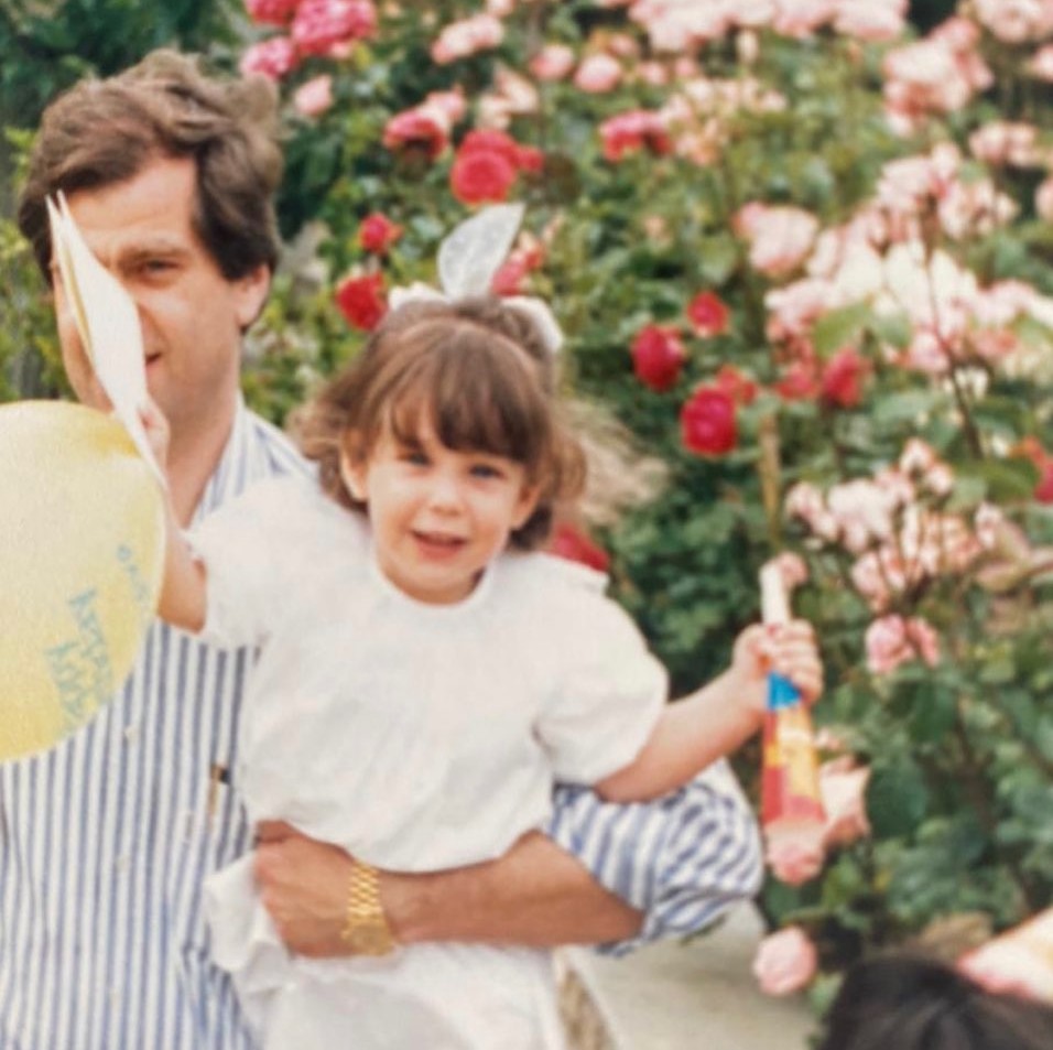 Η Κατρίνα Τσάνταλη σε παιδική ηλικία