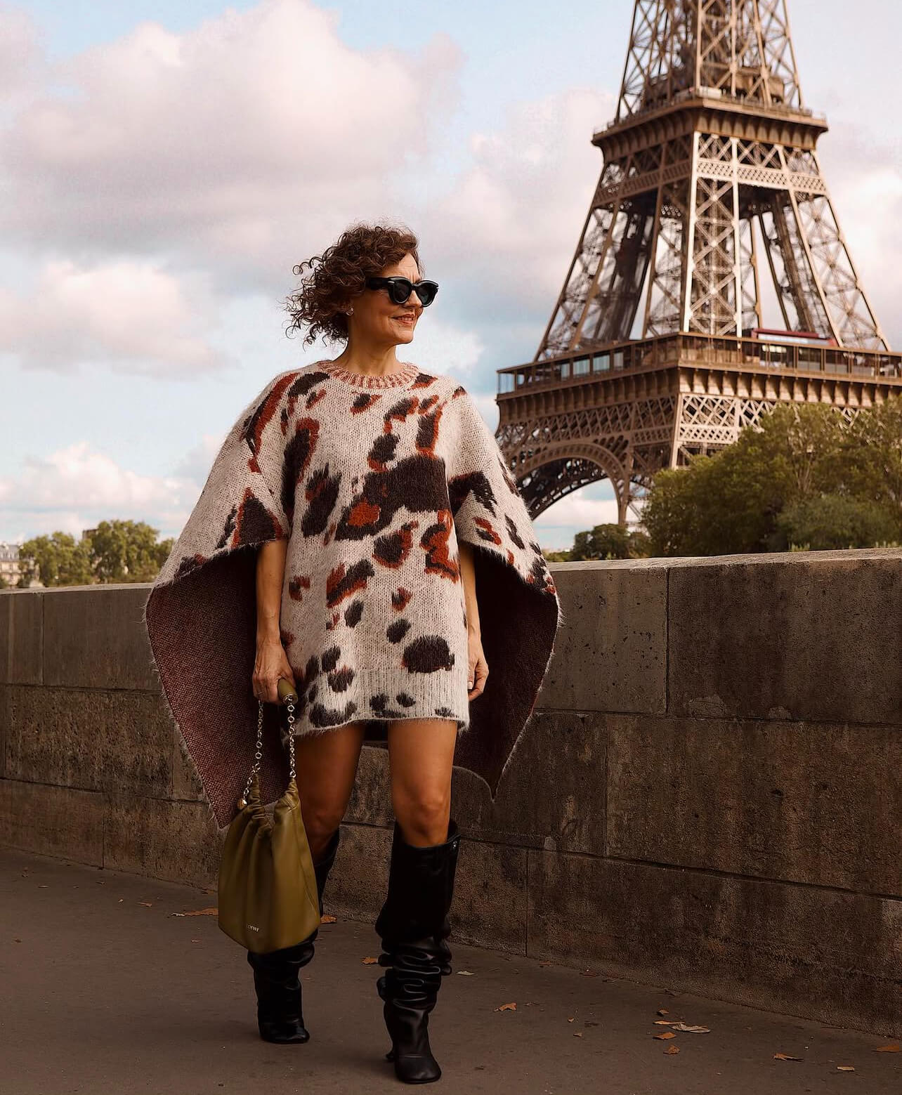 Πλεκτό μίνι φόρεμα