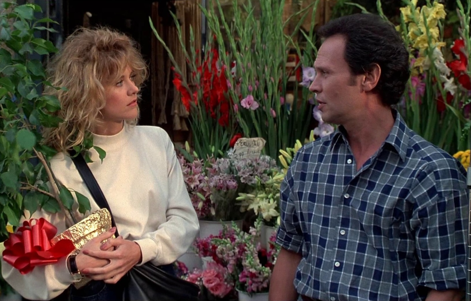 Η Meg Ryan και ο Billy Crystal σε σκηνή από την ταινία Όταν ο Χάρι γνώρισε τη Σάλι