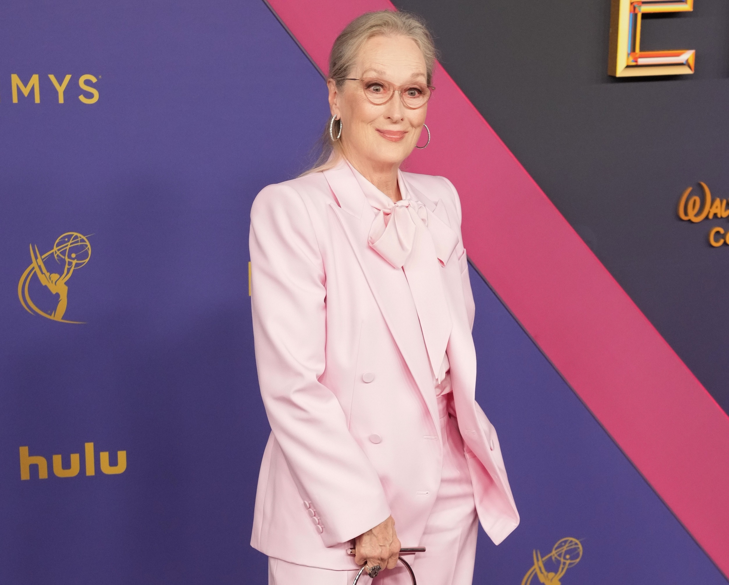 H Meryl Streep φθάνει για τα 76α Emmy Awards στο Peacock Theater στο Λος Άντζελες, στις 15 Σεπτεμβρίου 2024.