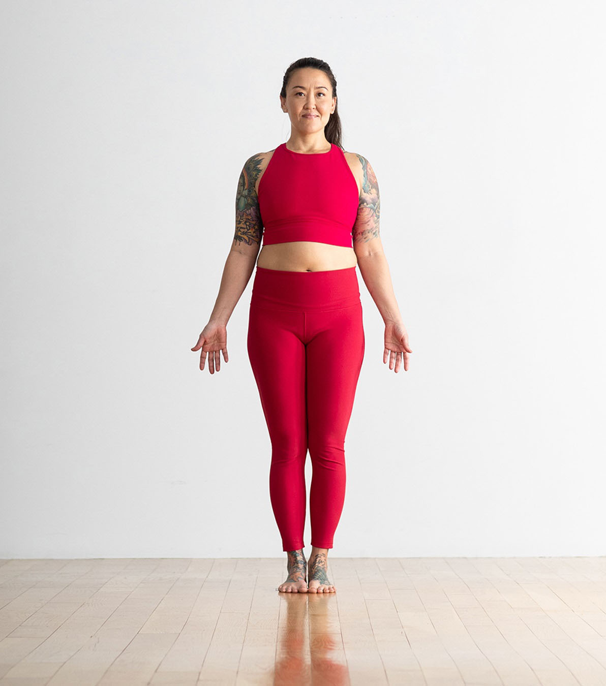 H στάση του Βουνού στη Yoga.