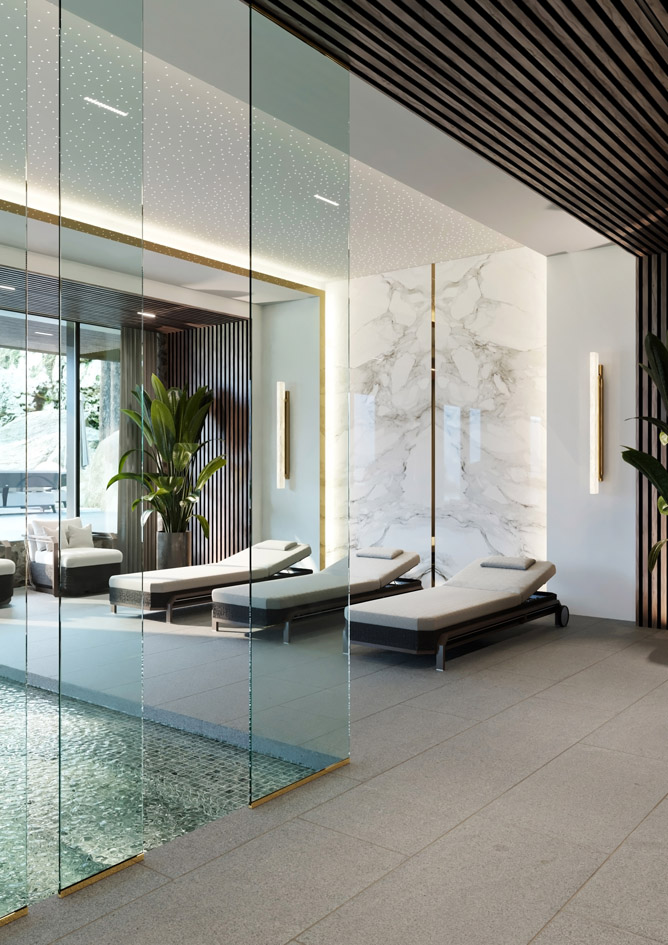 O χώρος του σπα