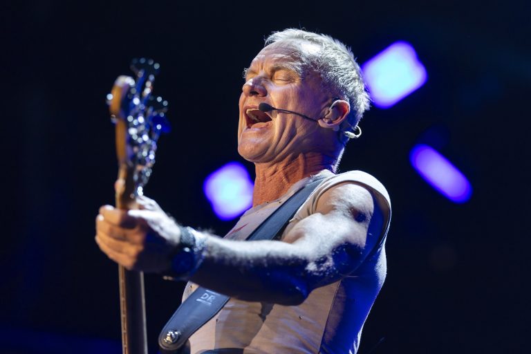 Ο Sting εμφανίζεται στo 58ο Φεστιβάλ Τζαζ του Μοντρέ της Ελβετίας, 17 Ιουλίου 2024