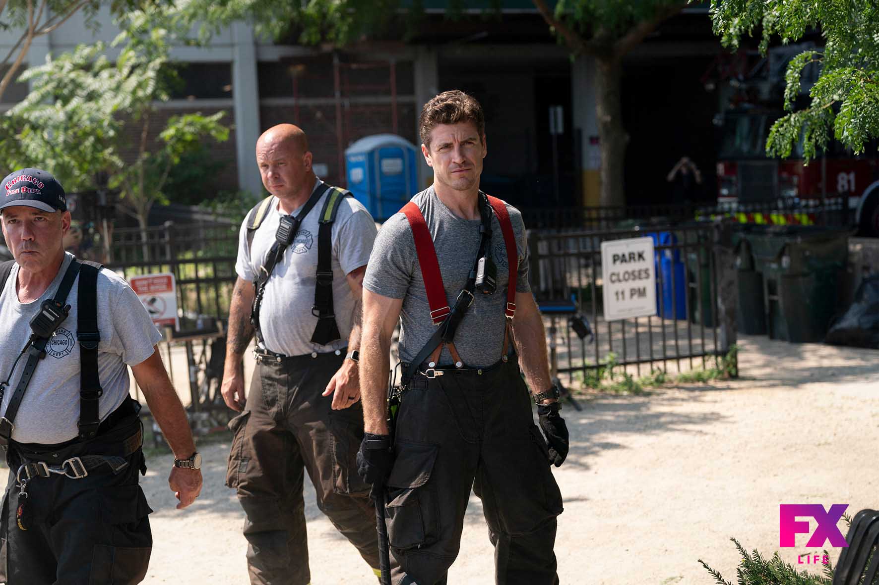 Σκηνή από τη σειρά Chicago Fire