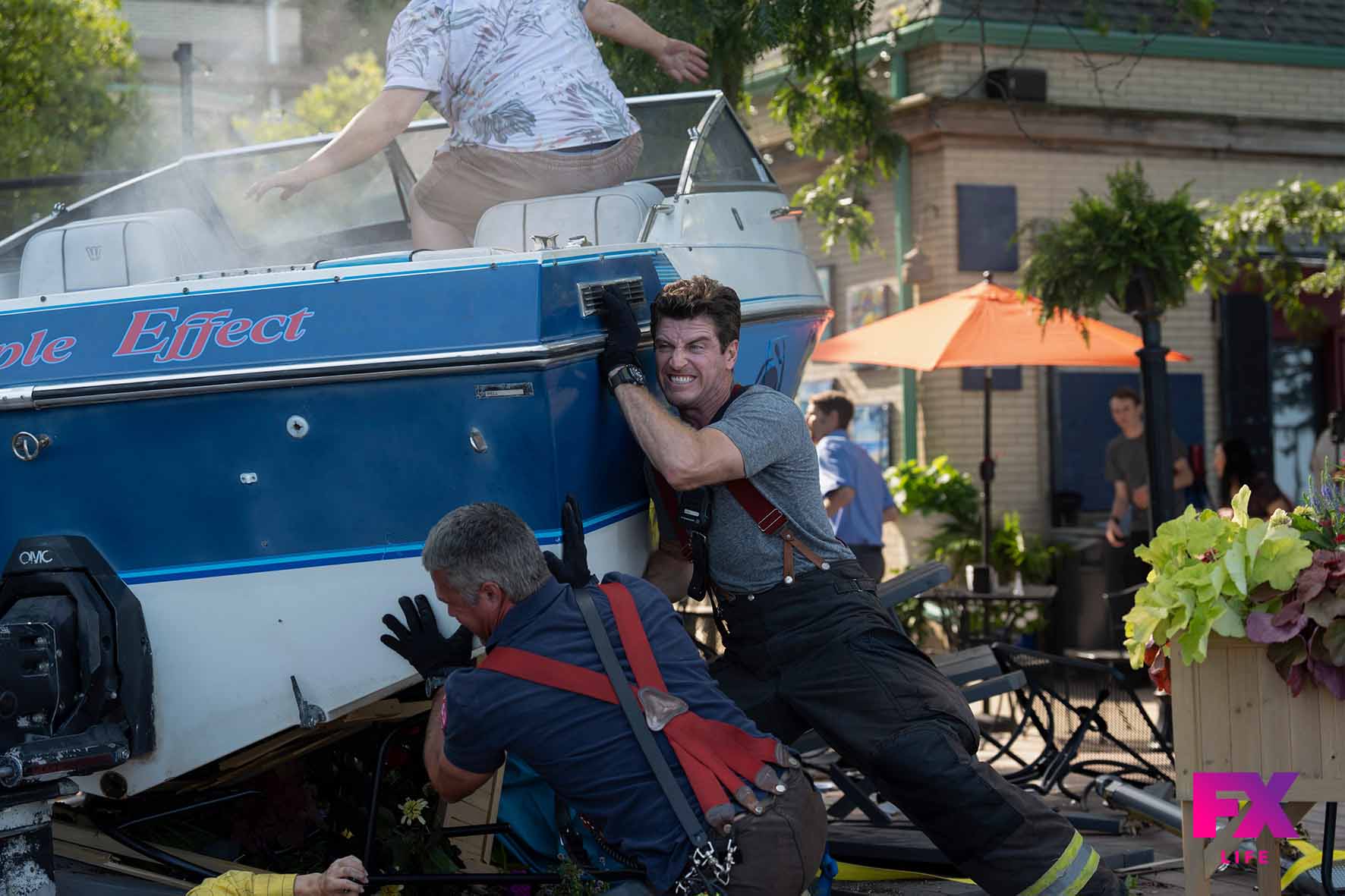 Σκηνή από τη σειρά Chicago Fire