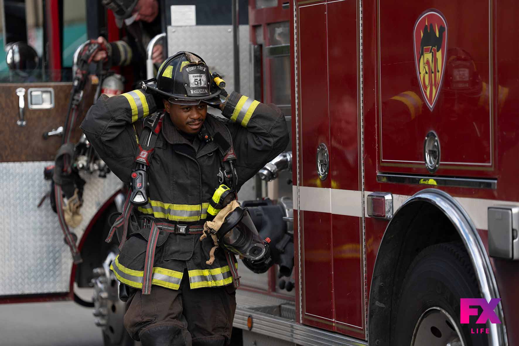 Σκηνή από τη σειρά Chicago Fire