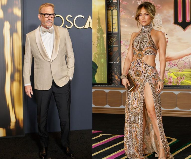 Ο Kevin Costner παρευρίσκεται στα 15α ετήσια βραβεία Governors στην αίθουσα Ray Dolby Ballroom στο Ovation Hollywood στο Λος Άντζελες, 17 Νοεμβρίου 2024. / Η Jennifer Lopez στην πρεμιέρα της ταινίας "Wicked" στο Dorothy Chandler Pavilion στο Λος Άντζελες, 09 Νοεμβρίου 2024.