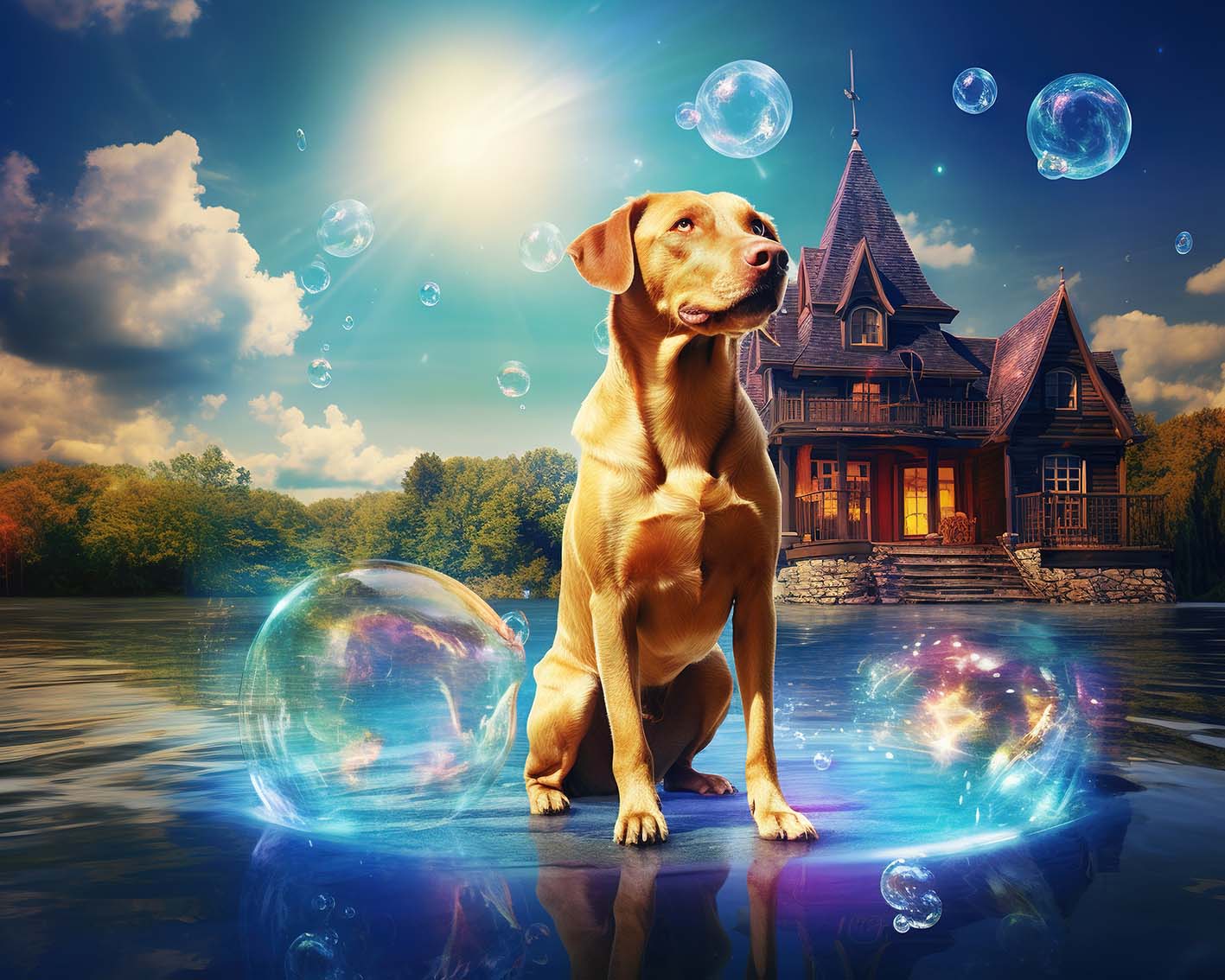 Σκύλος της φαντασίας μου, στα όνειρά μου