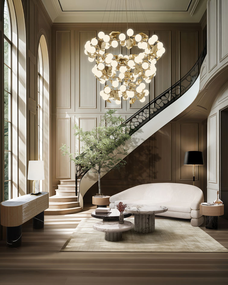 Η εντυπωσιακή είσοδος της έπαυλης