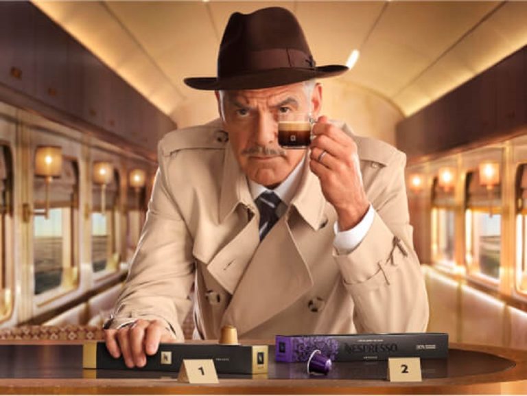 Σκηνή από το σποτ της Nespresso