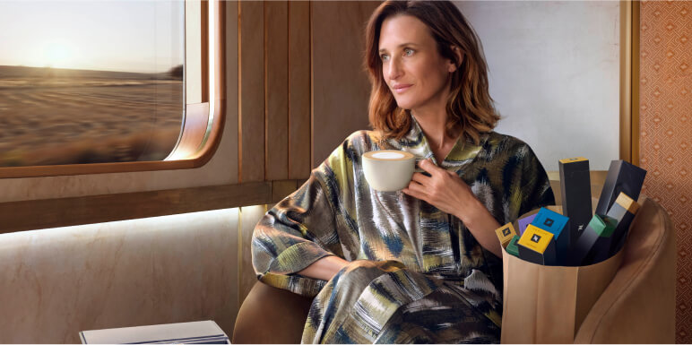 Σκηνή από το σποτ της Nespresso