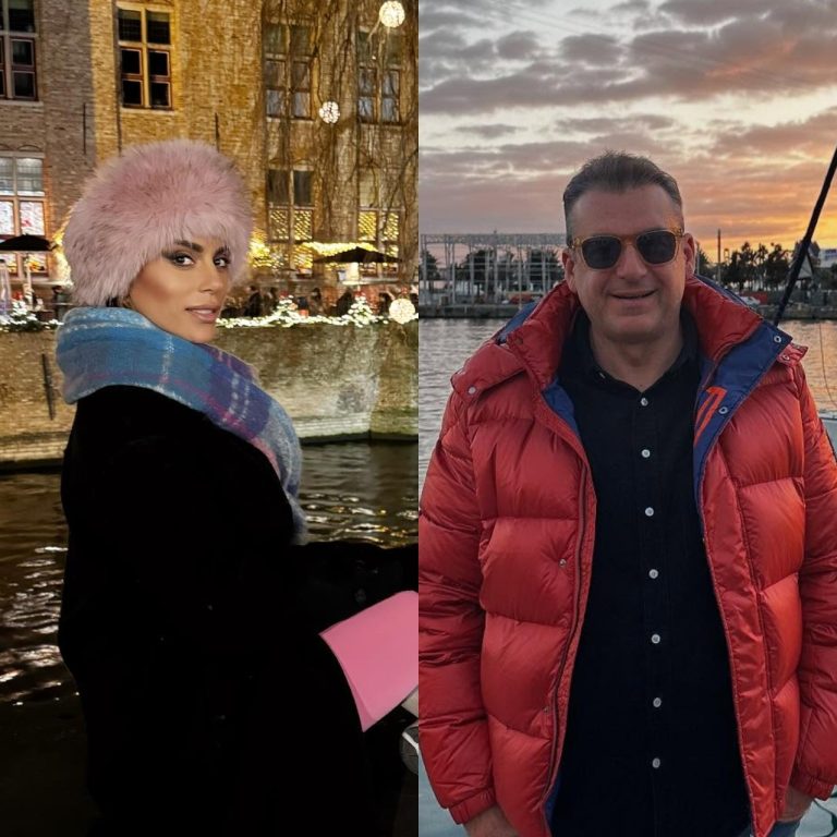 Γιώργος Λιάγκας και Μαρία Αντωνά στο εξωτερικό