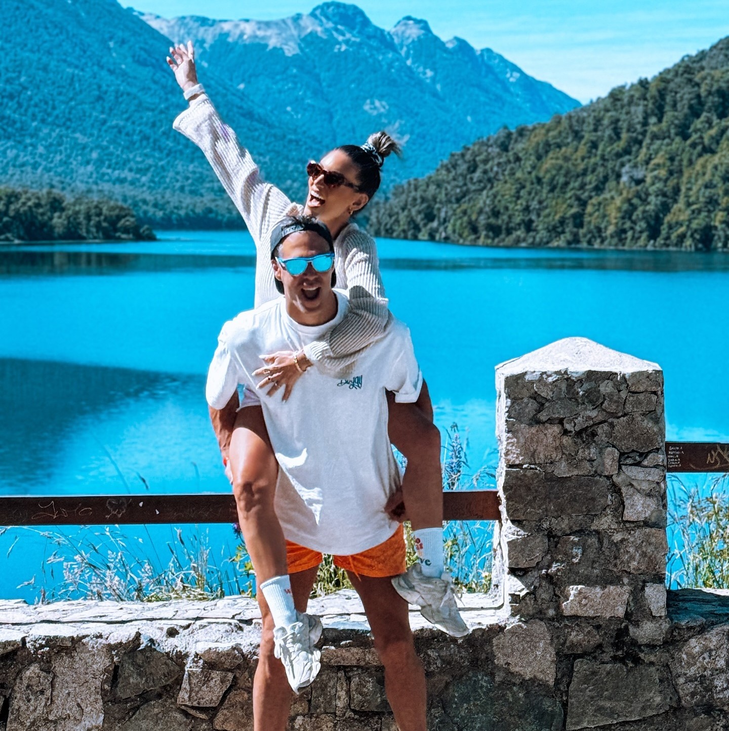 Αθηνά Οικονομάκου και Μπρούνο Τσερέλα στην Αργεντινή