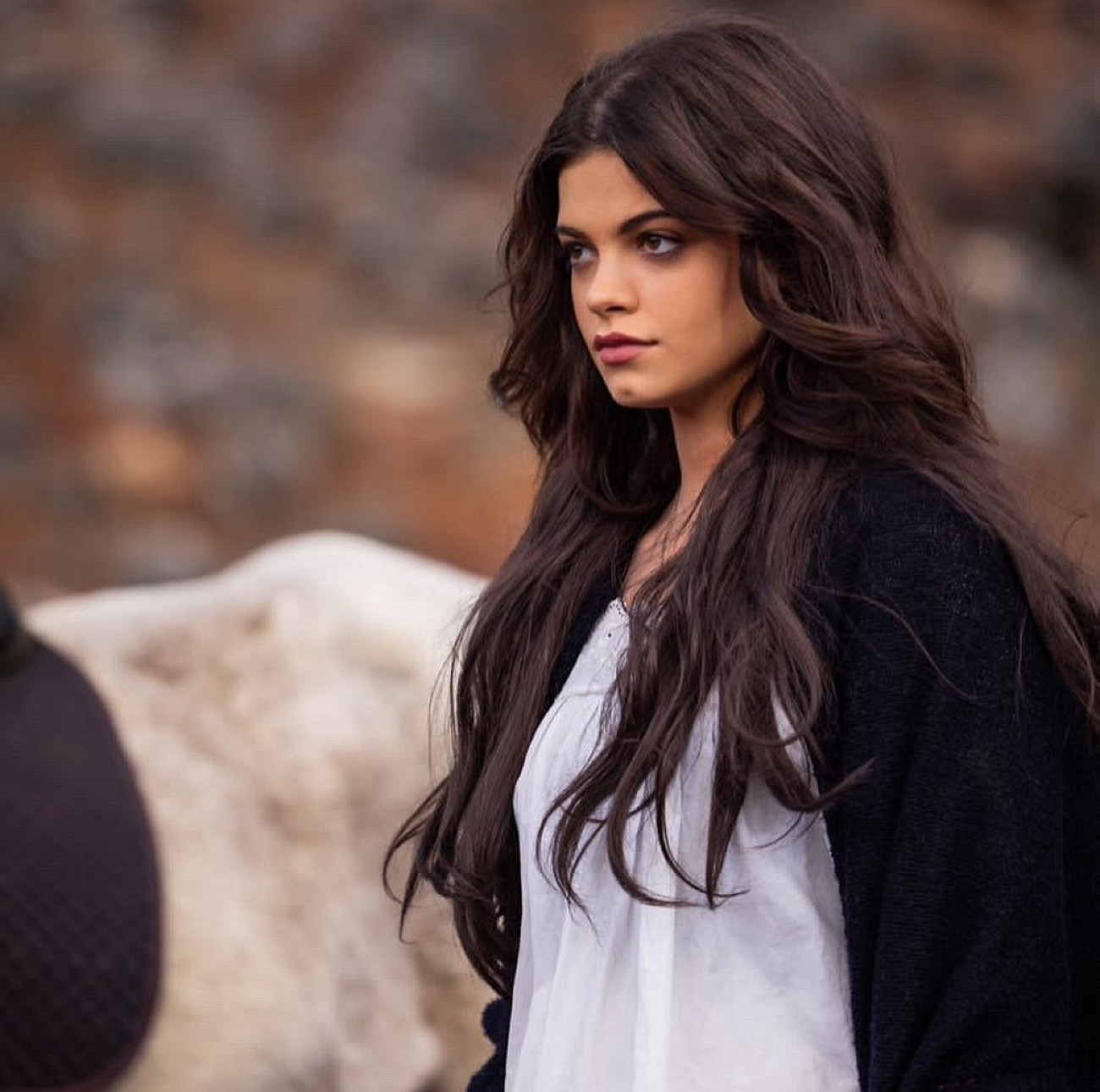 H Τζένη Καζάκου στα γυρίσματα της ταινίας «O ΚΑΠΕΤΑΝ ΜΙΧΑΛΗΣ»