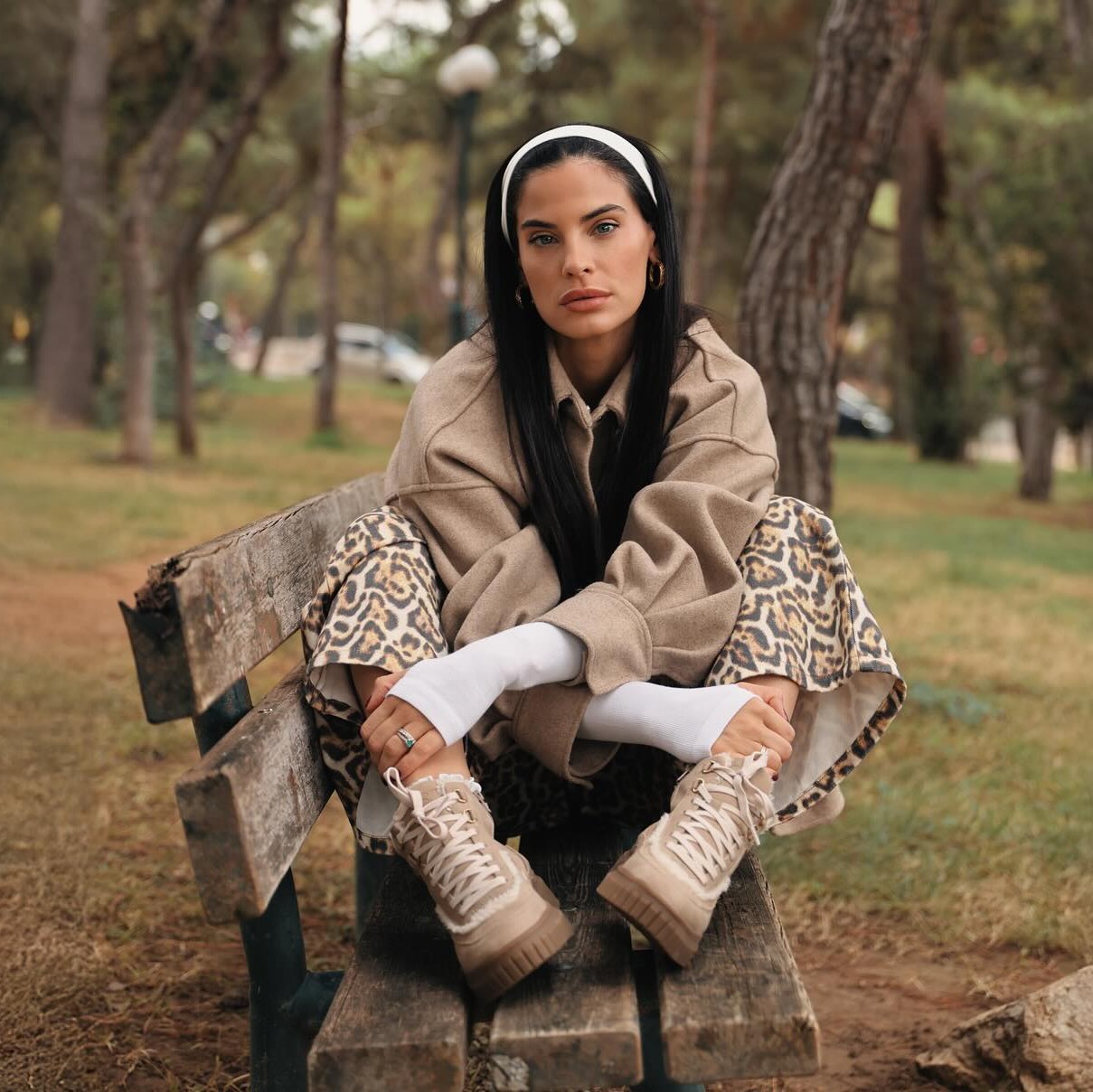 Η Χριστίνα Μπόμπα στο κρεβάτι με φαρυγγίτιδα