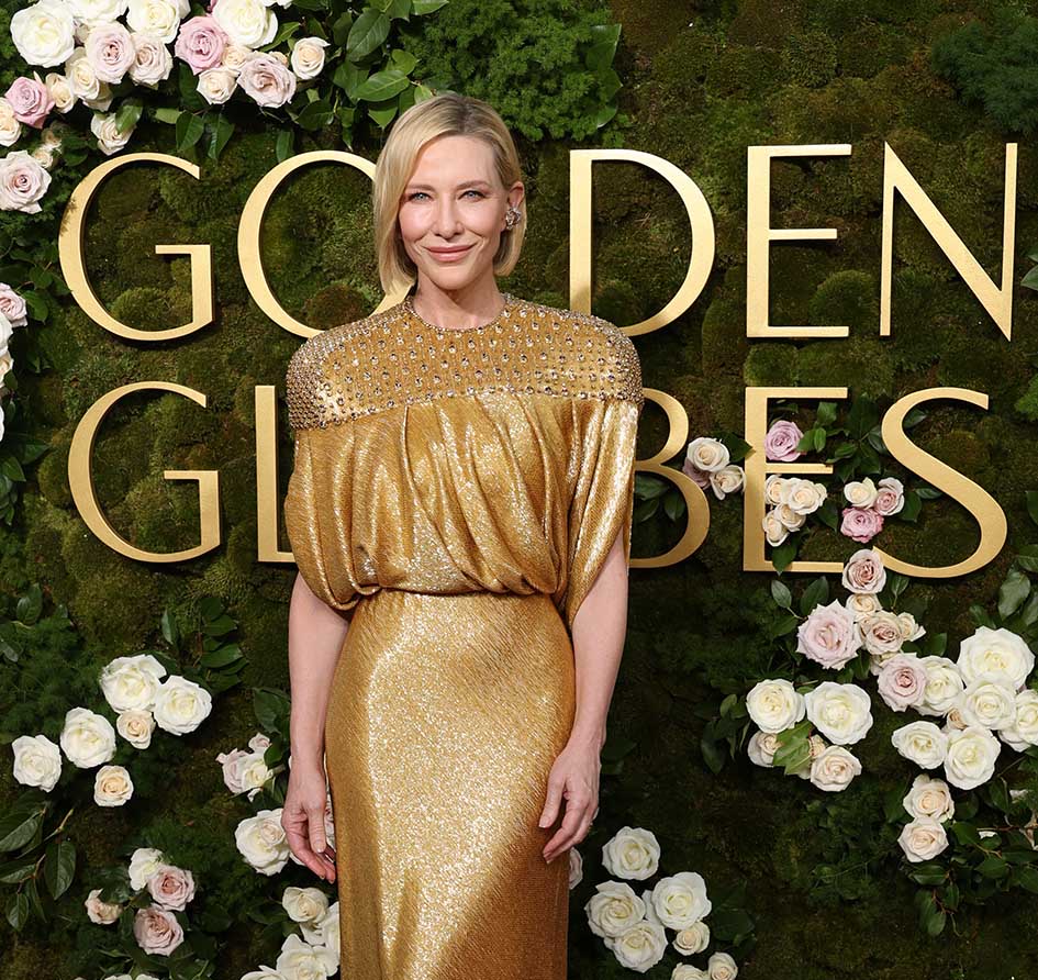 Η Cate Blanchett παρευρίσκεται στα 82α Ετήσια Βραβεία Χρυσής Σφαίρας στο The Beverly Hilton στις 5 Ιανουαρίου 2025 στο Μπέβερλι Χιλς της Καλιφόρνια.