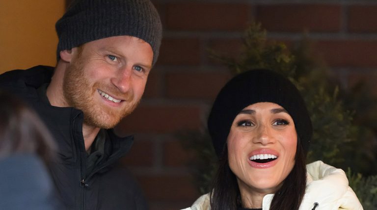 O πρίγκιπας Harry και η Meghan στον εορτασμό καλωσορίσματος Whistler κατά τη διάρκεια της δεύτερης ημέρας των Αγώνων Invictus 2025 στις 10 Φεβρουαρίου 2025 στο Whistler, British Columbia.