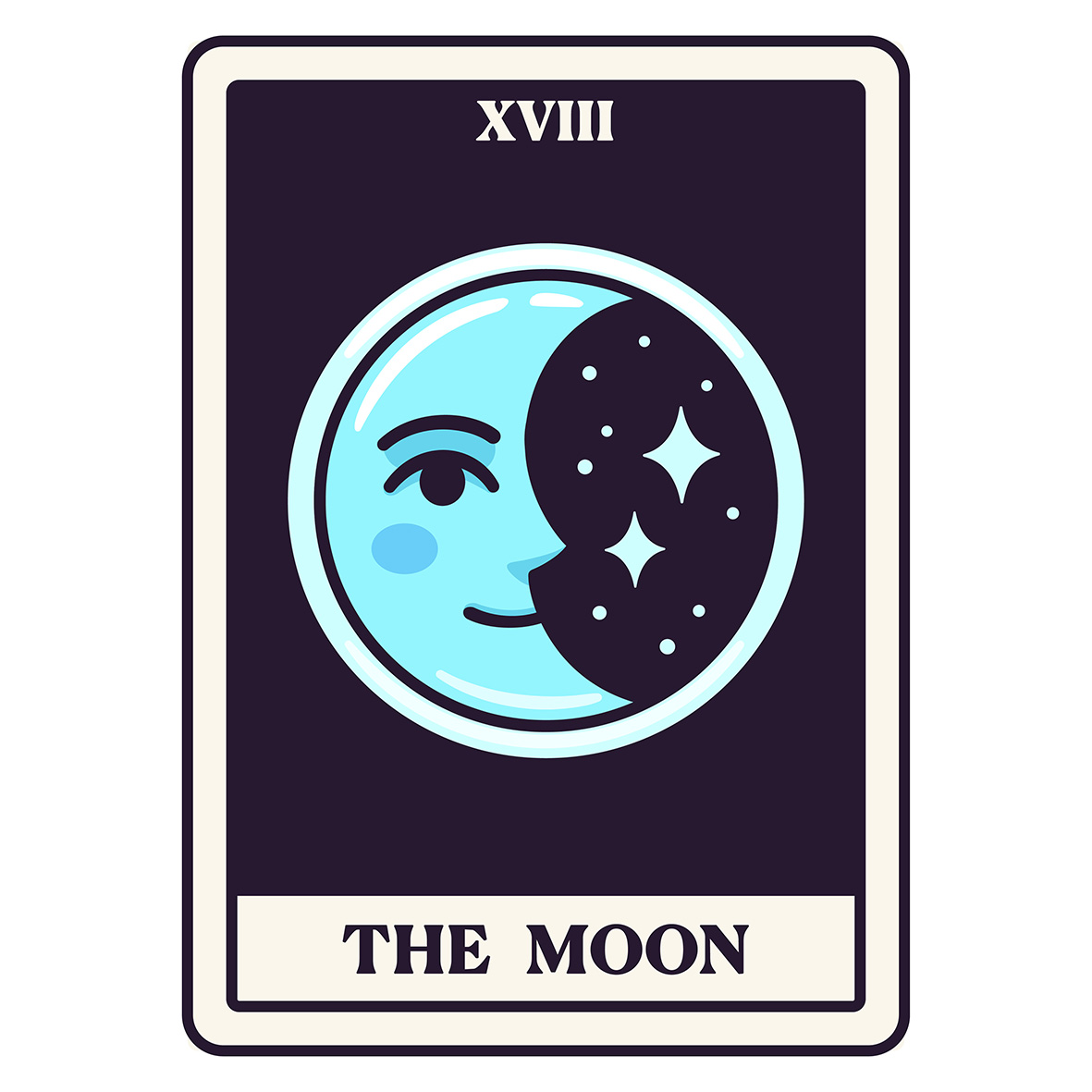 Η ταρώ κάρτα Σελήνη
