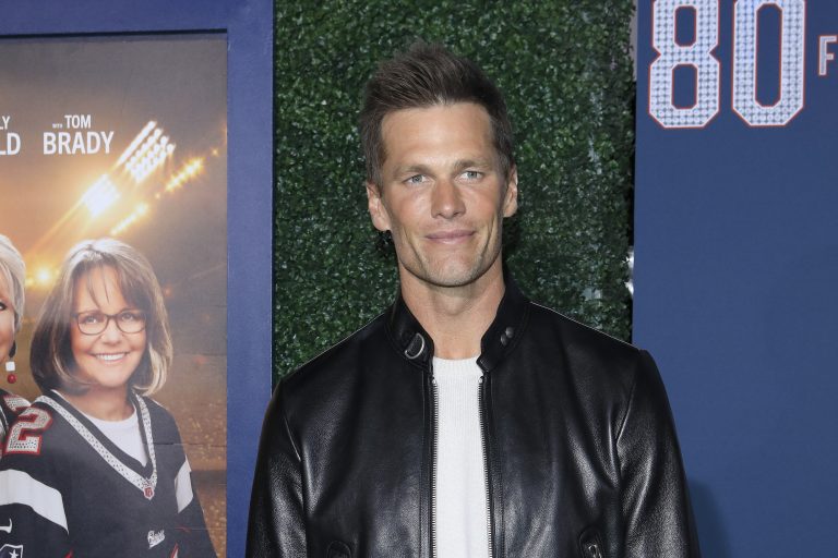 O Tom Brady ποζάρει στην πρεμιέρα της ταινίας "80 For Brady" στο Regency Village Theater στο Λος Άντζελες, στις 31 Ιανουαρίου 2023