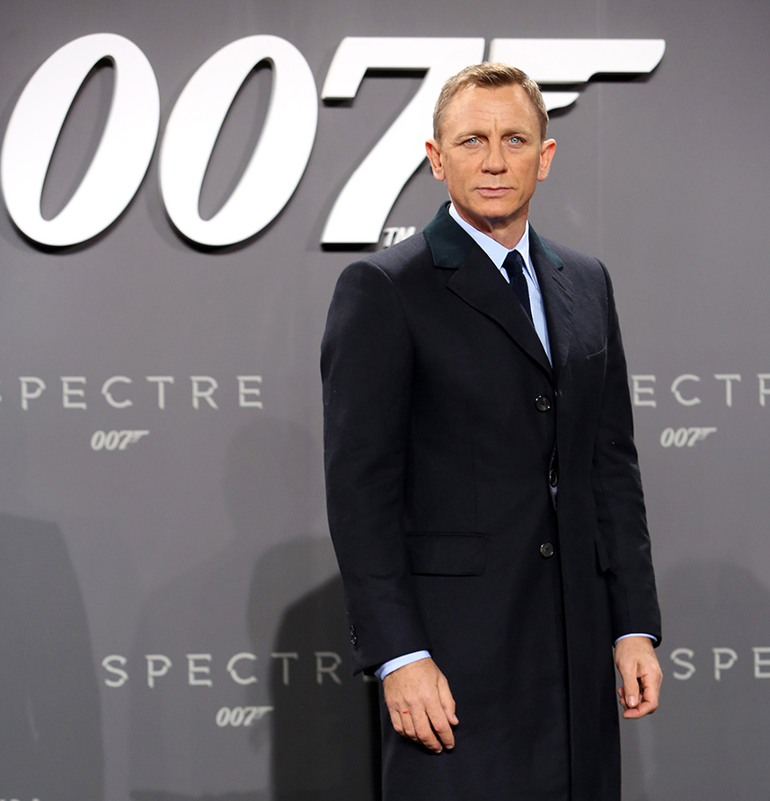 O Daniel Craig στη γερμανική πρεμιέρα της νέας ταινίας του Τζέιμς Μποντ «Spectre» στο CineStar στις 28 Οκτωβρίου 2015 στο Βερολίνο.