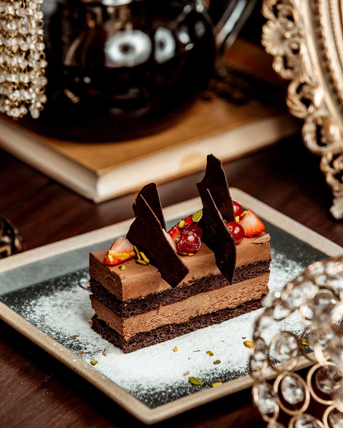 Σοκολατίνα με μούρα