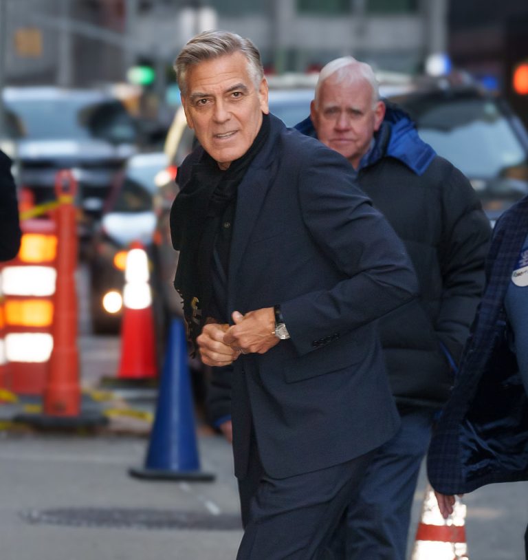 O George Clooney στις 18 Φεβρουαρίου 2025 στη Νέα Υόρκη.