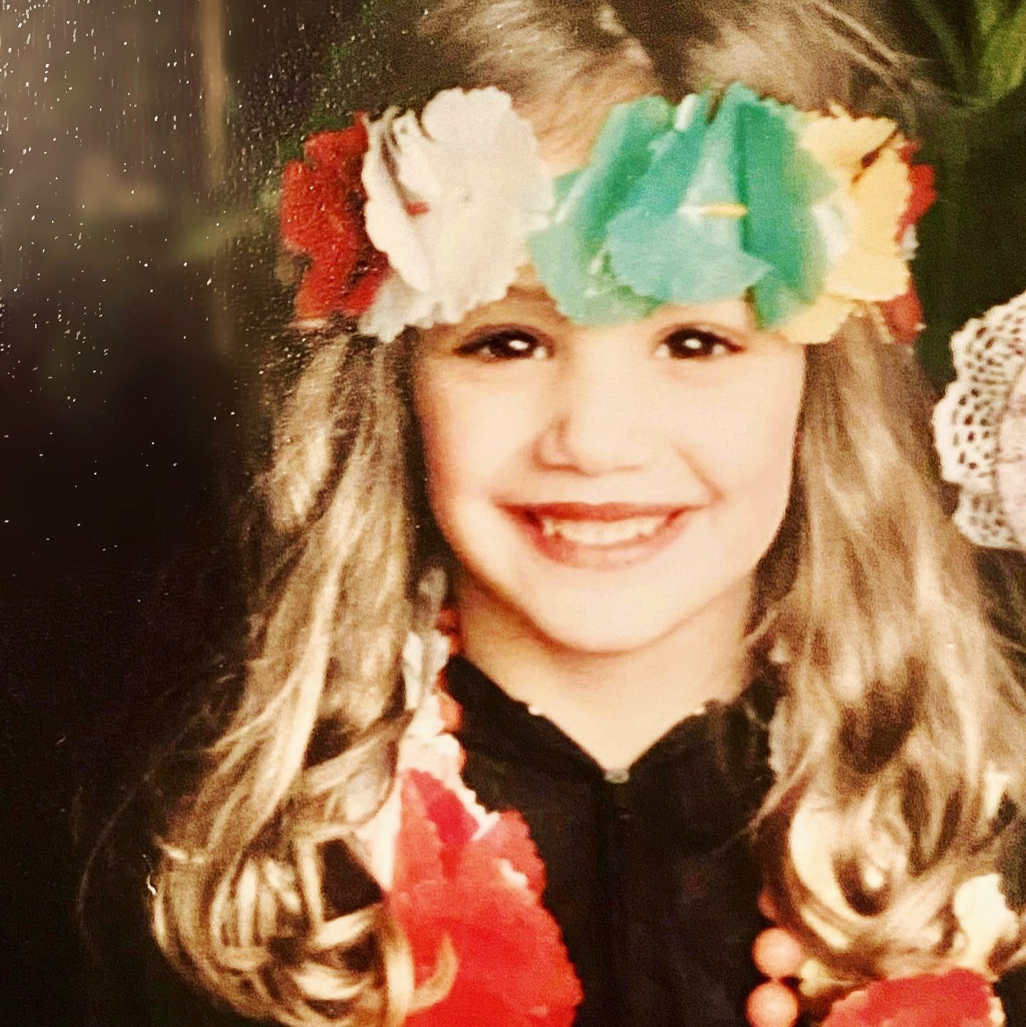 Η δημοσιογράφος Κατερίνα Παναγοπούλου σε μικρή ηλικία